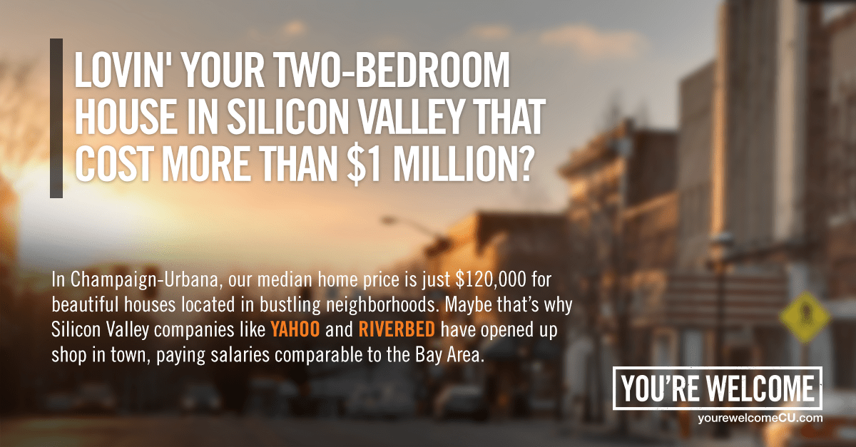 Champaign-Urbana: Same Salary, Affordable Homes