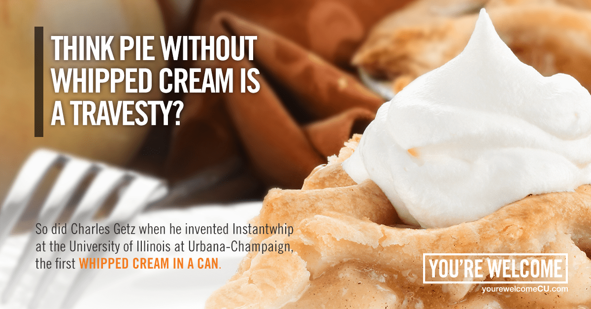 Whipped Cream in a Can: A Tasty Invention from Champaign-Urbana